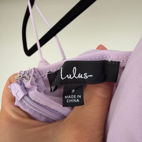 Lulu's Lavender Midi Dress - Picture 4 of 4